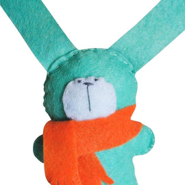 Handmade Stuffed Animals Hare Rabbit Felt Fleece Home Decor